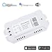 Produktbild Horsky Smart Home WIFI Intelligente Strom Schalter Dratlos Switch mit echtzeitfähiger Stromverbrauchsanzeige und Timer-Funktion steuerbar durch Amazon Alexa Echo Echo Dot und Google Home für IOS und Andriod