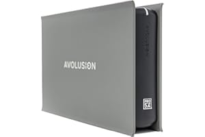 Avolusion PRO-5X Series 2TB USB 3.0 External Gaming Hard Drive for PS5 Game Console (Grey) - 2 Year Warranty (Renewed)