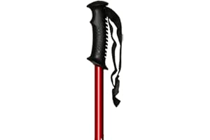 Bâton de Trekking Extensible Aluminium Couleur Rouge (545)