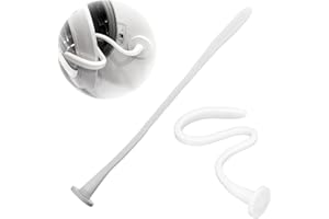 AONAYO Waschmaschinen Türhalter,Frontlader-Waschmaschinen-Türstütze,Waschmaschinentür Halter,Waschmaschine Tür Offen Halten,Magnetischer Waschmaschinentürhalter,Passend Für Die Meisten Waschmaschinen(Weiß)