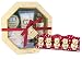 Royal Jelly Luxury Pamper Set with 5 x 10g Lindt Milk Chocolate Bears & Red Gift Bag