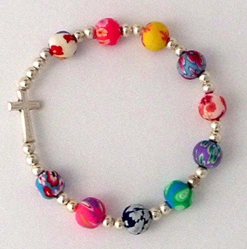 Rosenkranz-Armband 'Bunte Perlen'