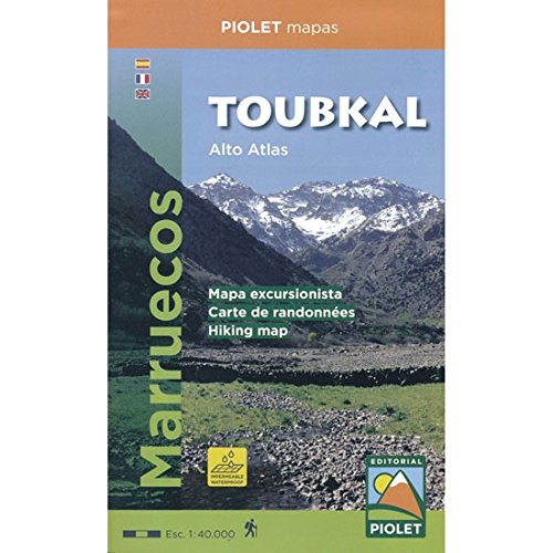 Toubkal. Alto Atlas. Marruecos. Escala 1:40.000