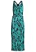 Produktbild Banana Republic Damen Kleid Falten Maxikleid Grün Gr. M 590788