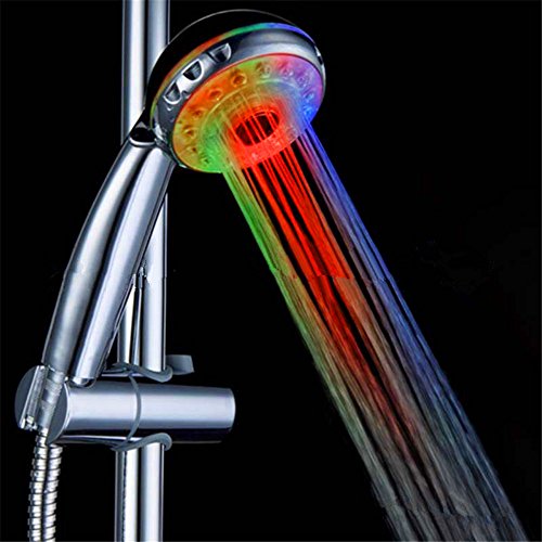 GuDoQi® Magic badezimmer duschköpfe LED mehrfarbig wechsel 7 farben wasser glühlicht