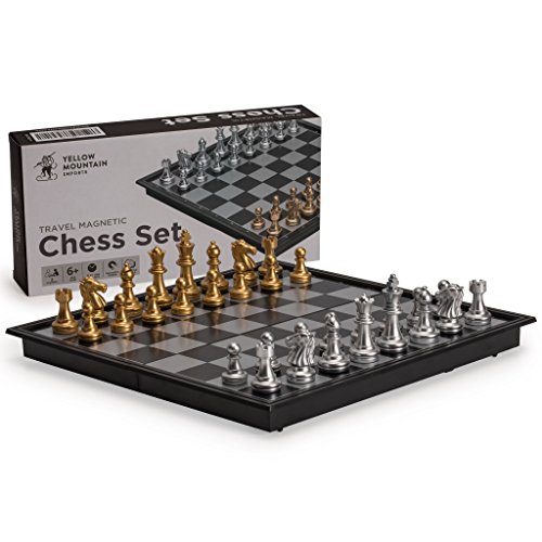 Travel Magnetic Chess Set by Yellow Mountain Imports