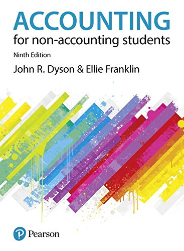 Accounting for Non-Accounting Students 9th Edition Accounting for Non-Accounting Students 9th Edition