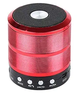 Eftsoon WS-887 Mini Bluetooth Speaker with Aux USB Support (Pink)