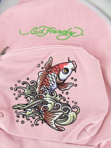 Preisvergleich Produktbild ED HARDY Rucksack Koi Fish Deluxe