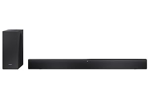 Sharp HT-SBW310 Soundbar 2.1 Dolby Atmos + DTS Virtual:X, Bluetooth med HDMI ARC/CEC, total effekt 330 W, 80 cm, svart färg