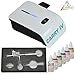 Produktbild Airbrush Kompressor Set für Tattoos Airbrush mit Mini Kompressor, Airbrush Pistole und Airbrush Farben Set – Carry IV-TC (weiß) mit Sensor-Touch-Control - Airbrush Kompressor Komplett Tattoo Set