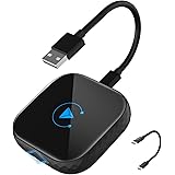 Ottocast Wireless 2 in 1 carplay Android Auto Wireless Adapter, Car Play AA dongle wireless senza cavo Plug & Play per veicol