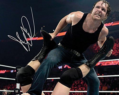 DEAN AMBROSE WWE #2 10X8 Lab Quality Signed Photo Print