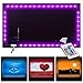Produktbild LED Strip 2M BrizLabs USB TV Hintergrundbeleuchtung LED Streifen RGB LED Fernseher Beleuchtung Leiste Lichtband mit 24-Key RF Fernbedienung für 40-60 Zoll HDTV, TV-Bildschirm, PC-Monitor, Haus, Party