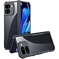TECHGEAR Pixel 9 Pro Fold [Fusion Armour] Rugged Case, Premium Hybrid Protective Case Heavy Duty Protective with Clear Back Cover Designed for Google Pixel 9 Pro Fold, Black