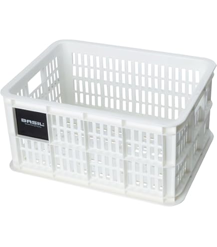Panier à vélo - Basil - Crate - 29,5L - Plastique recyclé Panier à vélo - Basil - Crate - 29,5L - Plastique recyclé