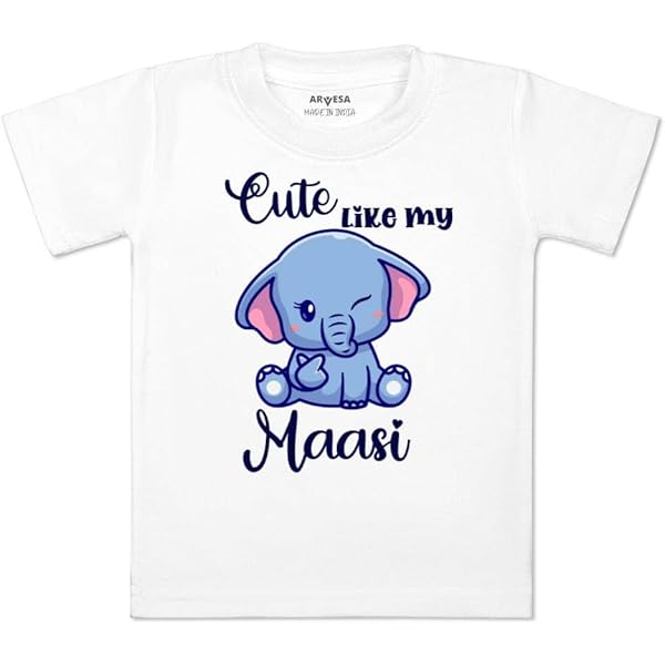 Maasi's Little Ladoo Baby Onesie & Toddler T-Shirt - Indian Baby Clothes For Auntie Gift