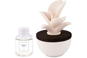 pajoma Raumduft Vanille mit Gipsblüte Flora, 50 ml dekorativer Raumduft