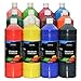 Produktbild Schulmalfarben 12x1000 ml - JUNKER Premium Tempera Farben für Schule und Hobby - Set mit 12 Farben zu je 1 Liter