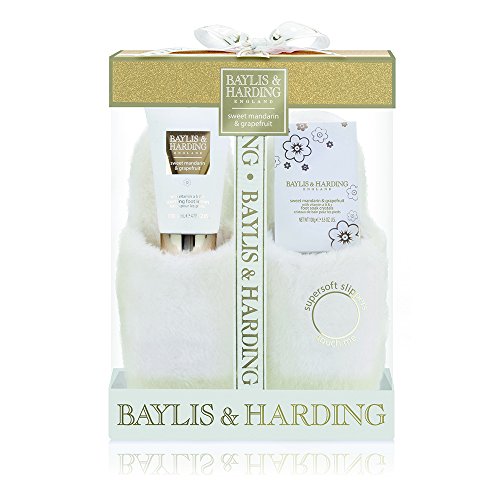 Baylis & Harding Sweet Mandarin and Grapefruit Slipper 2-Piece Gift Set