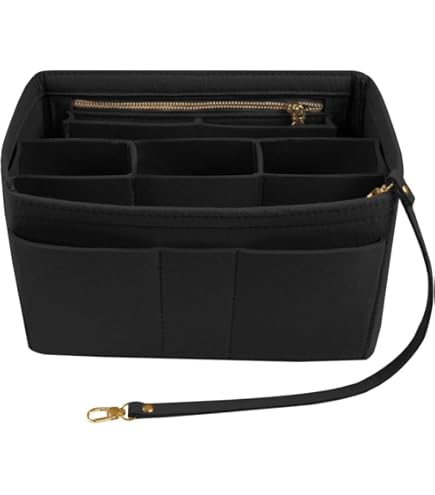 Organizer Per Borsa In Feltro - Tasca Rimovibile E Portachiavi - Multitasche Per Ordine - Foto 4