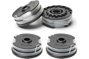 DCSZGZW 4 PCS Bobina de Hilo para Cortabordes,Carretes de Repuesto para Césped,Compatible con Parkside 20-Li PRT 50 PRT 300 PRT 550