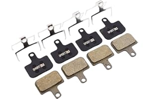 KVSERT 4 pares de pastillas de freno de de bicicleta para AVID DB, SRAM LEVEL TL & T, Red Force ETap AXS