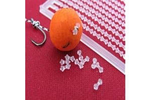 Torchwood Fishing Tackle 200 CLEAR DUMBELL BOILIE BAIT STOPS CARP COARSE FISHING TERMINAL TACKLE