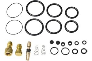 ELCHUIABY Kit de repuesto de accesorios de bomba de aire de alta presión PCP, junta tórica de sellado de cobre, juego de 20 piezas, 30 MPa 300 bar