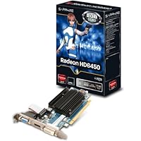 Sapphire AMD Radeon HD 6450 Grafikadapter (PCI-e, 2GB GDDR3 Speicher, DVI, HDMI)