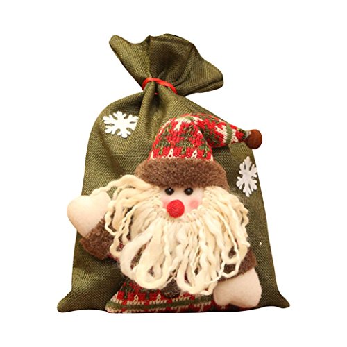 Preisvergleich Produktbild Malloom® Weihnachtsmann Schneemann Elk Weihnachten Süßigkeiten Verpackung Weihnachten Süßigkeiten Dekoration (C)