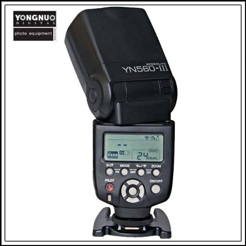 Más Barato Yongnuo YN560 Negro Flash - Flash (60 mm, 190 mm, 78 mm, 350
g, AA) en Amazon