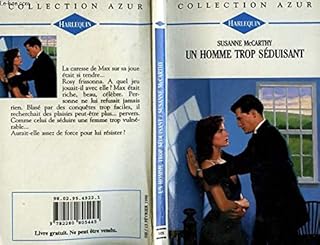 jaquette livre Un homme trop séduisant (Collection Azur)