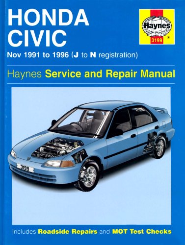 Télécharger Honda Civic (91-96) Service and Repair Manual livre En ligne