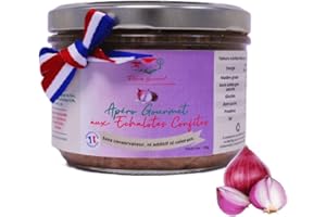 Tartinable Gourmet aux Échalotes Confites 180 g – Relais Gourmet | Apéritif Artisanal Français | 100% Naturel, Sans Conservateurs, Additifs ni Colorants | Apéro & Cadeau Gourmet