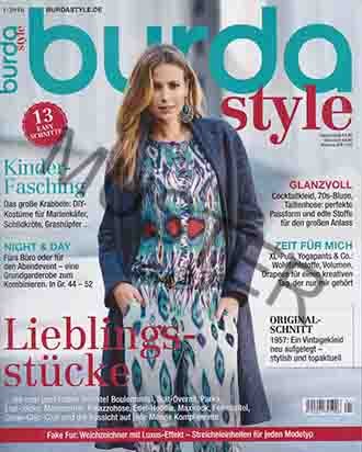 Preisvergleich Produktbild Burda style 1 / 2016 - Lieblingsstücke Boulemantel, Ikat-Overall, Parka, Etui-Jacke, Maximantel, Palazzohose, Edel-Hoodie, Maxirock, Fellmantel, Clean-Chick-Coat. Kinderfasching: Das große Krabbeln: DIY-Kostüme für Marienkäfer, Schildkröte, Grashüpfer... Night & Day: Fürs Büro oder für den Abendevent - eine Grundgarderobe zum Kombinieren. Glanzvoll: Cocktailkleid, 70s Bluse, Taillenhose XL-Pulli, Yogapants & Co.: Wohlfühlstoffe, Volumen, Drapees, Originalschnitt: 1957 Vintagekleid