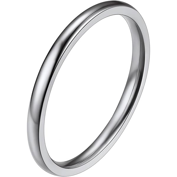 Argento Sterling Matrimonio Anello Pesante A Forma Di 3mm Fascia - Foto 3