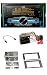 Produktbild JVC KW-R920BT Bluetooth 2DIN AUX CD MP3 USB Autoradio für Ford C-Max Galaxy S-Max 03-07 anthrazit