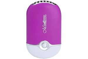 Tongping USB Mini Ventilator Klimaanlage Gebläse für Wimpernverlängerung (Lila)