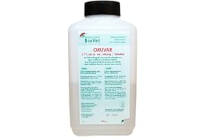 Andermatt BioVet OXUVAR® 5.7 - 1000 g - Oxalsäure zur Varroa Behandlung, Varroamilbe Sommer und/oder als Winterbehandlung 3,0 Oxalsäure-Dihydrat zum Besprühen von Ablegern, Kunstschwärmen brutfre
