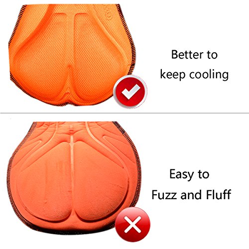 3D Gel gepolstert Coolmax Fahrrad Radfahren/Reiten kurze Hose Unterwäsche Shorts M-FS001 - 4