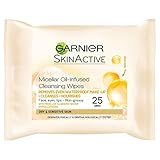 Garnier Skin Naturals Micellar Oil Infused Wipes 25