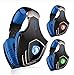 Produktbild Kopfhörer Gamer, SADES SA-A60 Virtual 7.1 Surround Sound Gaming Kopfhörer Headset mit Mikrofon LED Licht für PC Laptop