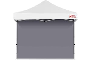 MASTERCANOPY Instant Gazebo Sidewall Panels Sunwall for Pop Up Gazebo,1 Piece
