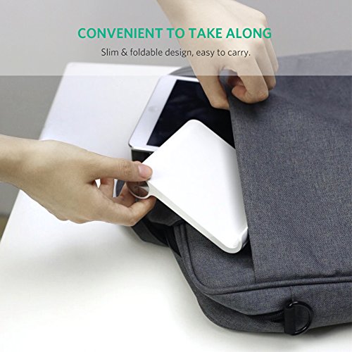 ipad Ständer UGREEN Tablet Halterung Multi Winkel Ständer Tisch Halter für iPad Serien, Samsung Galaxy Tab, Google Nexus,Lenovo Tab,Sony Xperia Tablet usw Weiß - 5