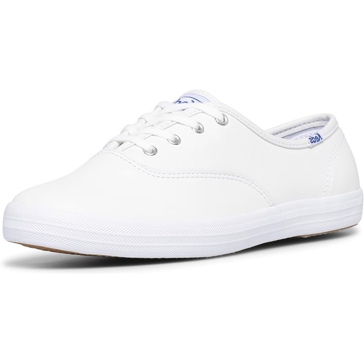 Keds Sneaker da donna con lacci a punta, Tessuto bianco perlato, 37.5 EU Keds Sneaker da donna con lacci a punta, Tessuto bianco perlato, 37.5 EU
