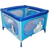 Infantastic Reisebett Kinderbett Klappbett, inkl. Matratze, Tasche & Spielringe (Farb- und Musterwahl) - 2