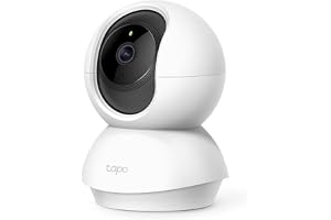 TP-Link Tapo C212 - Wi-Fi/Ethernet-övervakningskamera inomhus, 2K(3MP), Nattvision, Stöder SD-kort upp till , Rörelsedetektion, Fjärrkontroll, Kompatibel med Alexa