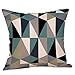 Produktbild DOGZI Kopfkissen, Kissen Ferkissen Schlafkissen - Haushalt Wohnen Heimtextilien Bettwaren Bettwäsche Geometrische Printed Cotton Leinen Dekokissen Cases Sofa Kissenbezug Home Decor