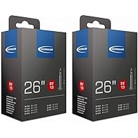 Schwalbe Schlauch SV13 26 Zoll Sclaverandventil 2 Stück, 01150102C
